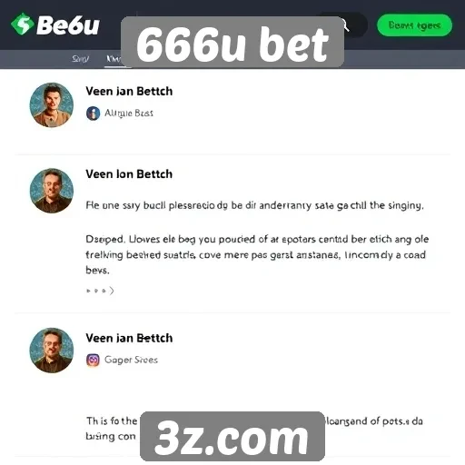 Opiniões dos usuários sobre 666u bet